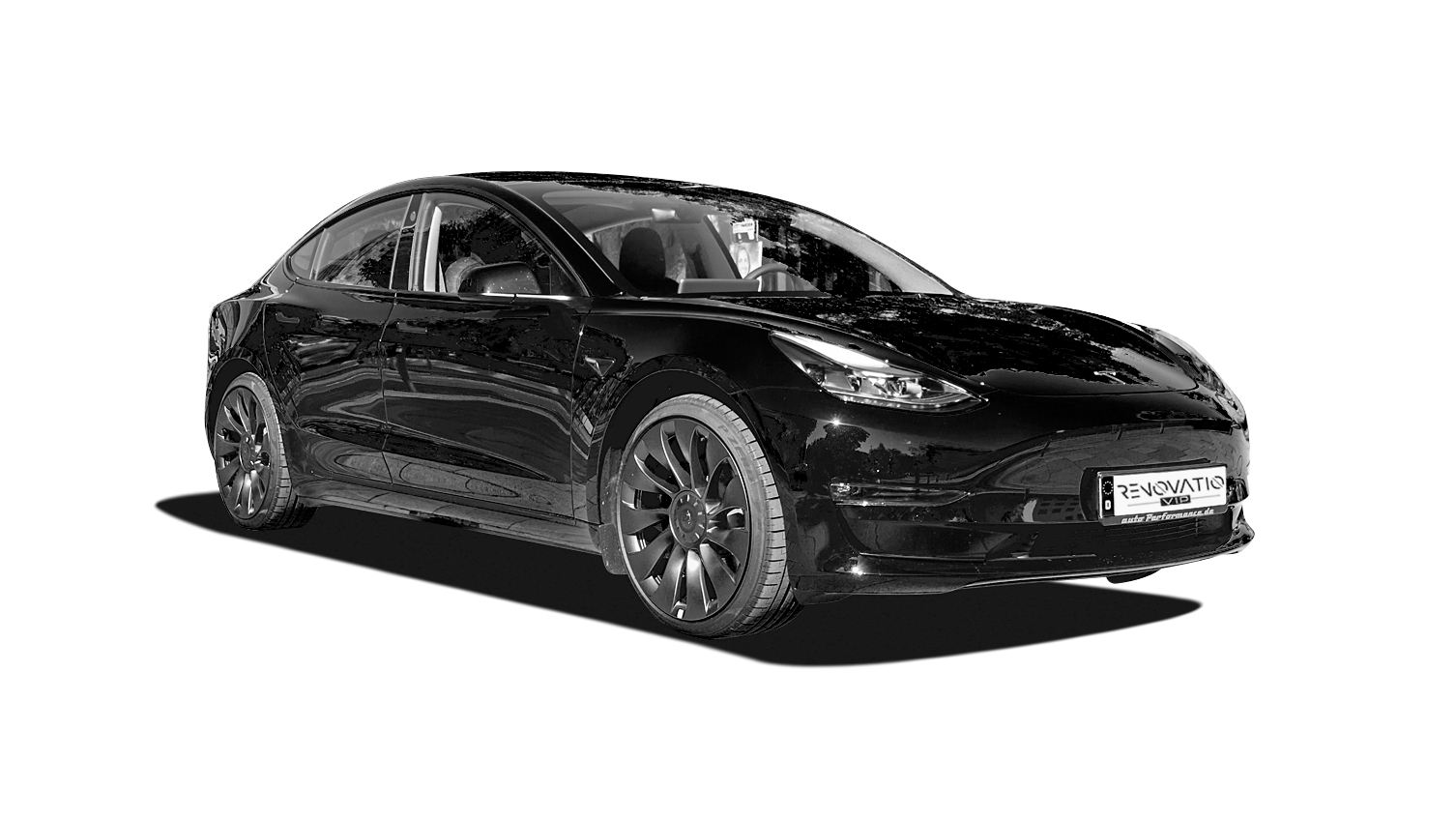 Limousinen Flotte Tesla 3 Elektro
