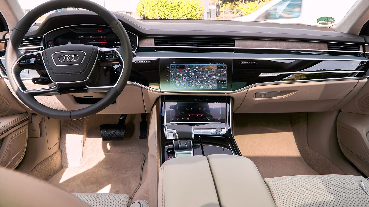 Limousinen Service Flotte Interior Audi A8